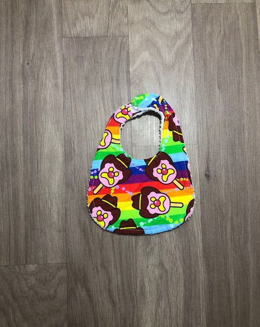 BOB - rainbow - doll bib