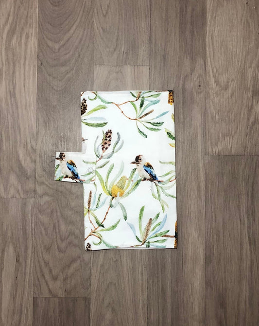 kookaburra nappy wallet