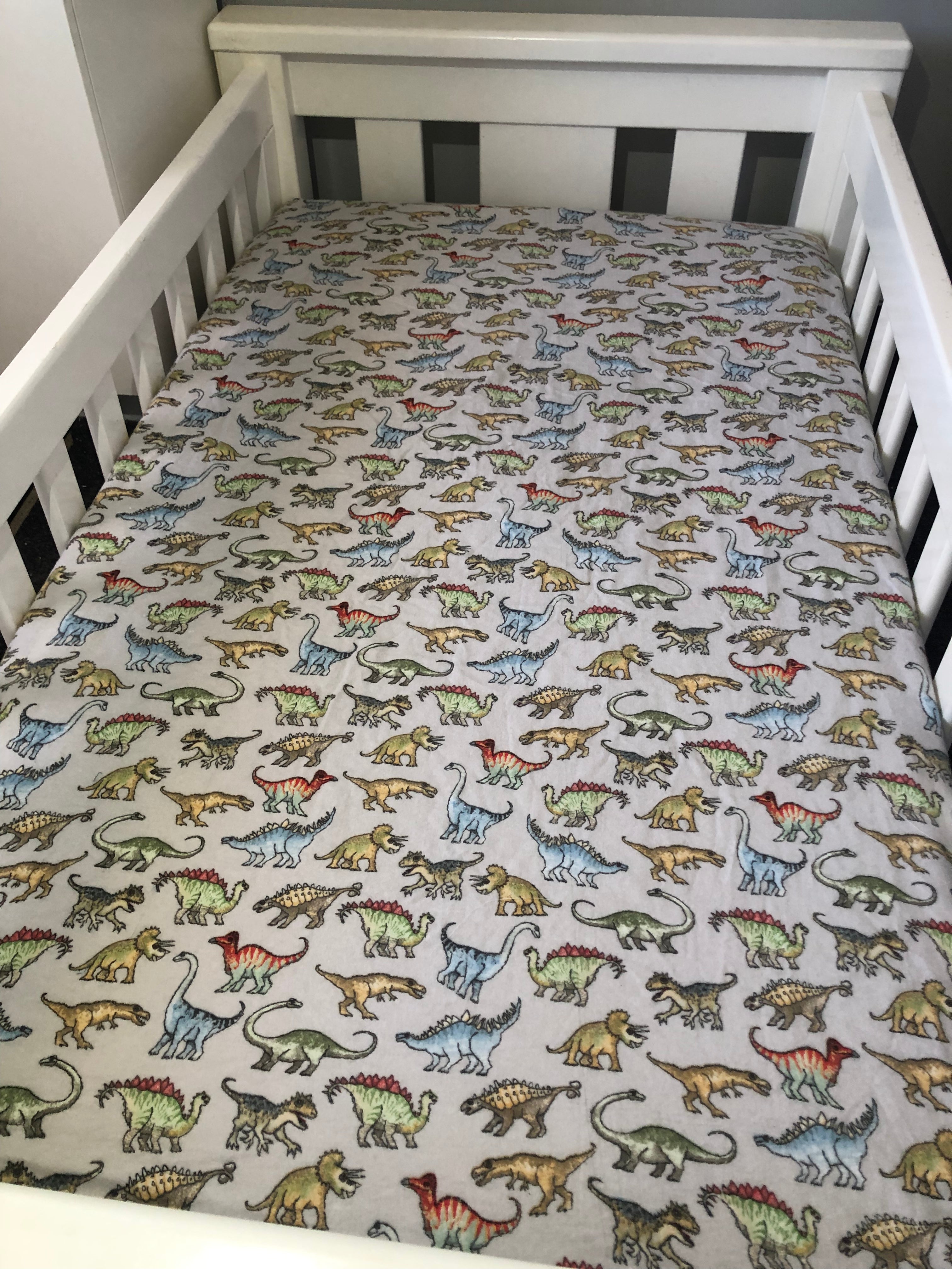 Flannelette Cot Sheets AR Creations