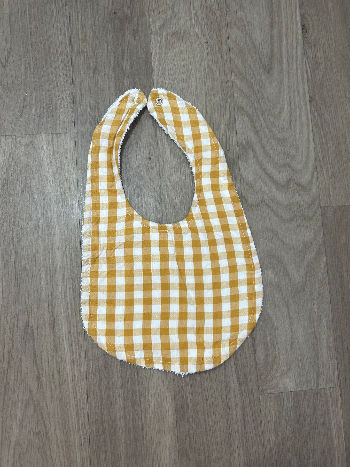 Gingham - mustard