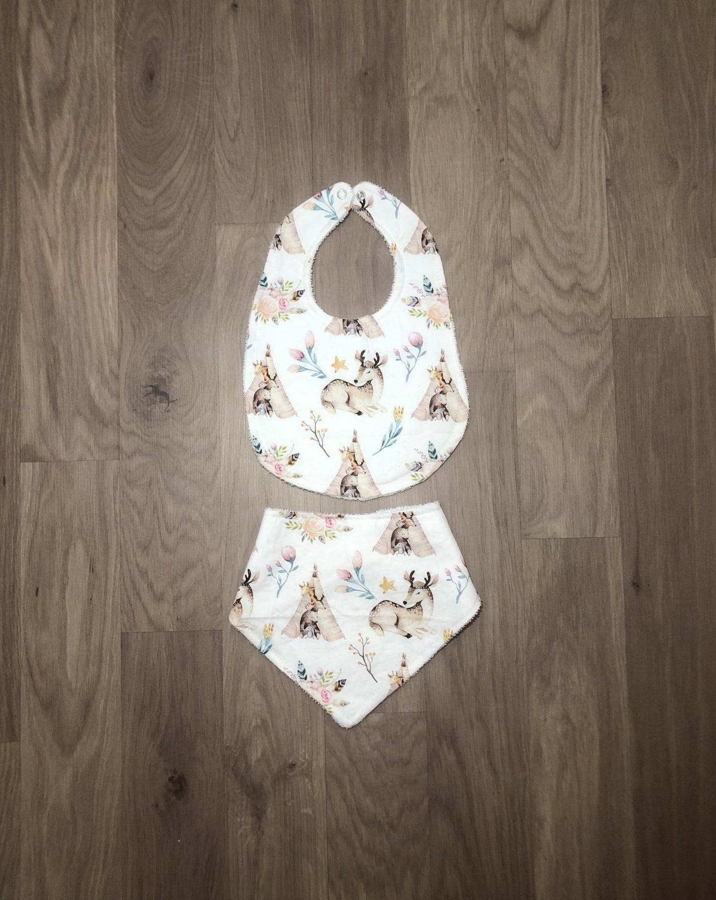 bibs, bandana bibs, handmade, animals, teepees