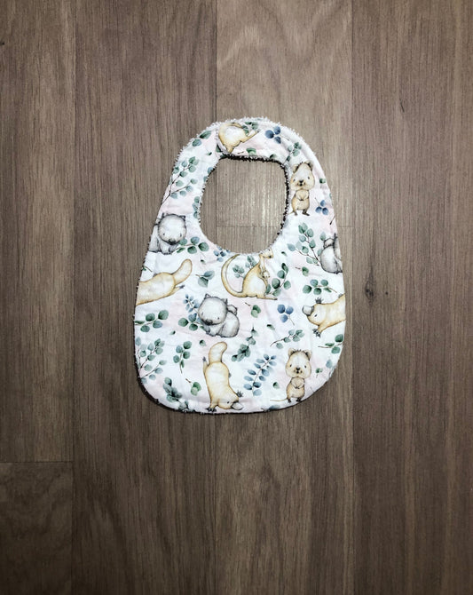 Quokka & friends - doll bib