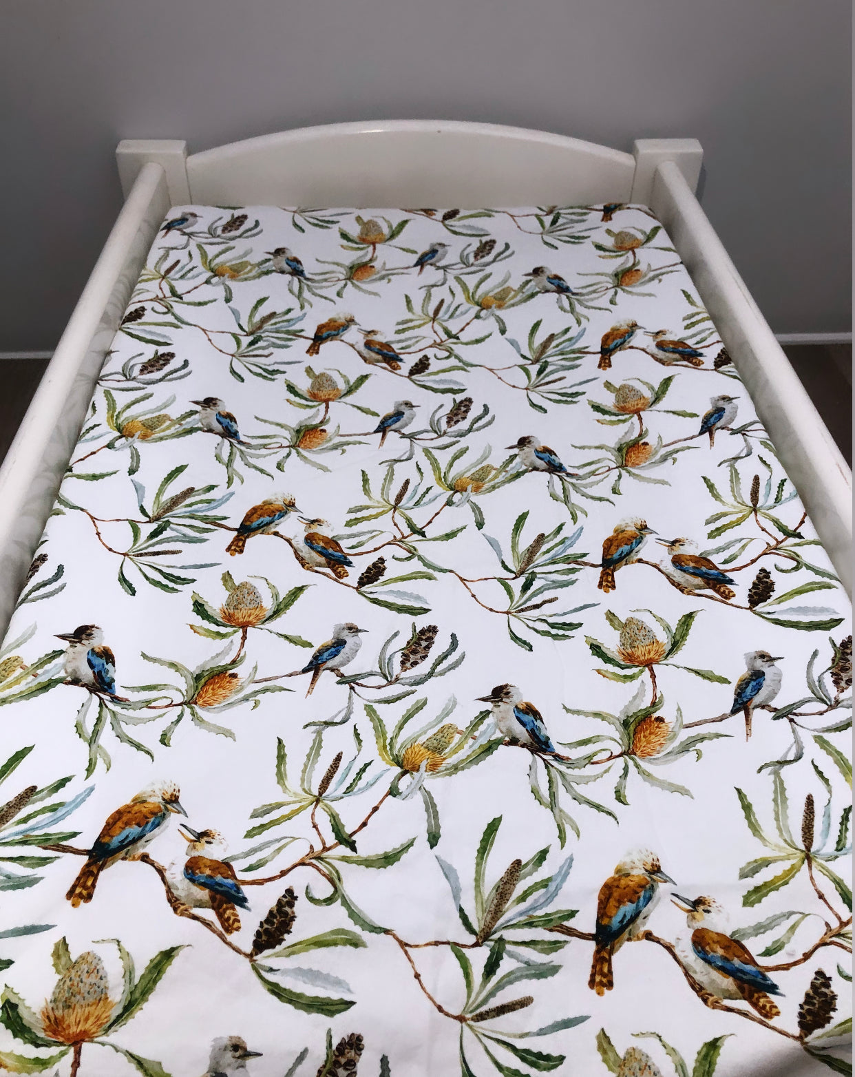 Kookaburra - change mat cover/fitted bassinet sheet