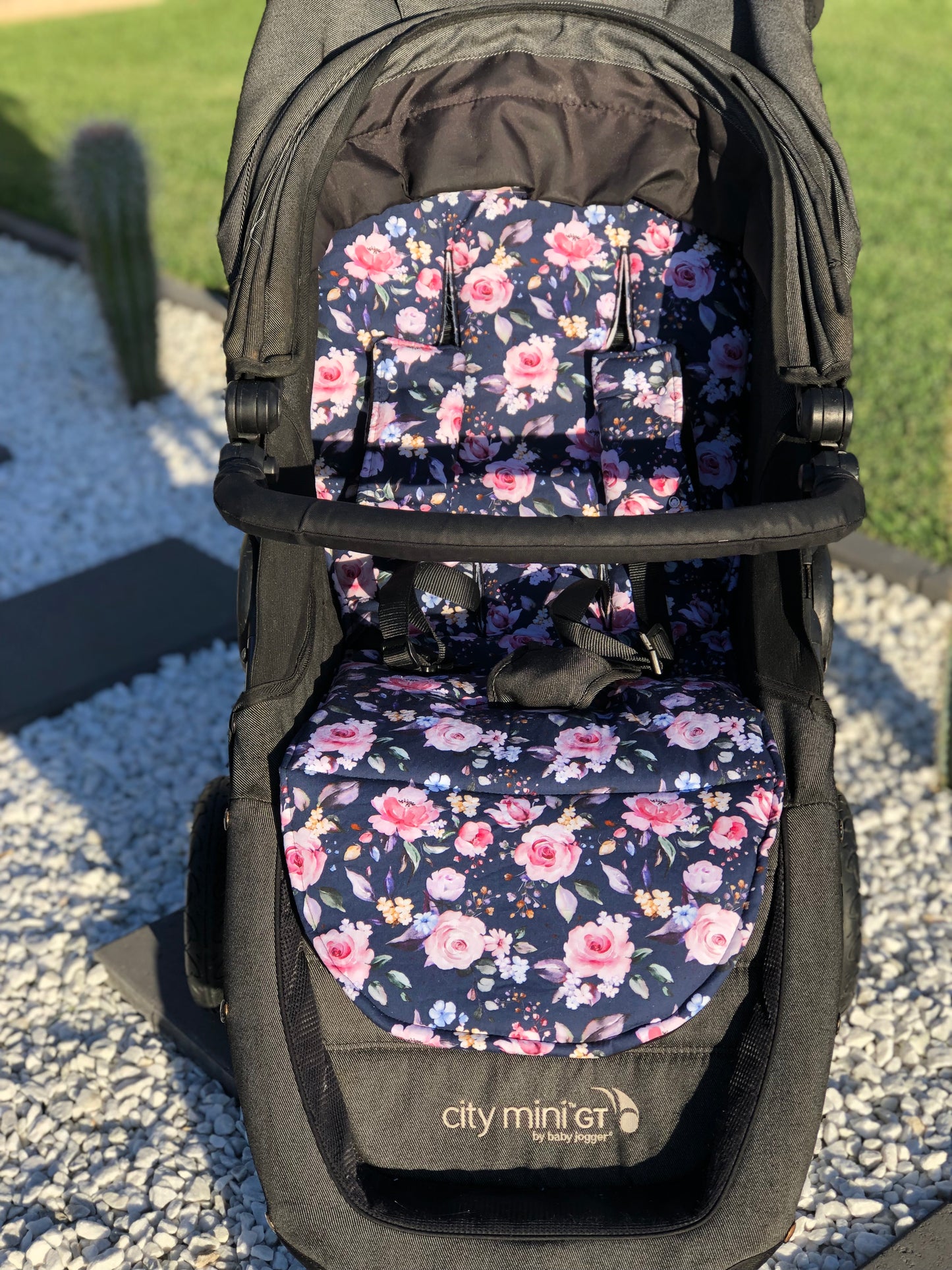 Frankie floral - Navy